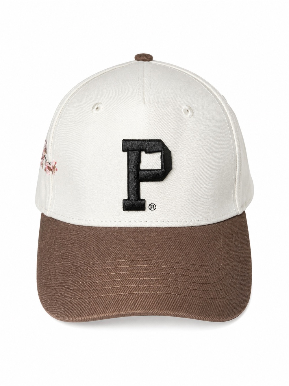 Portland Gear Hawthorne Cherry Blossom Cotton Hat Cream Brown Strapback OS